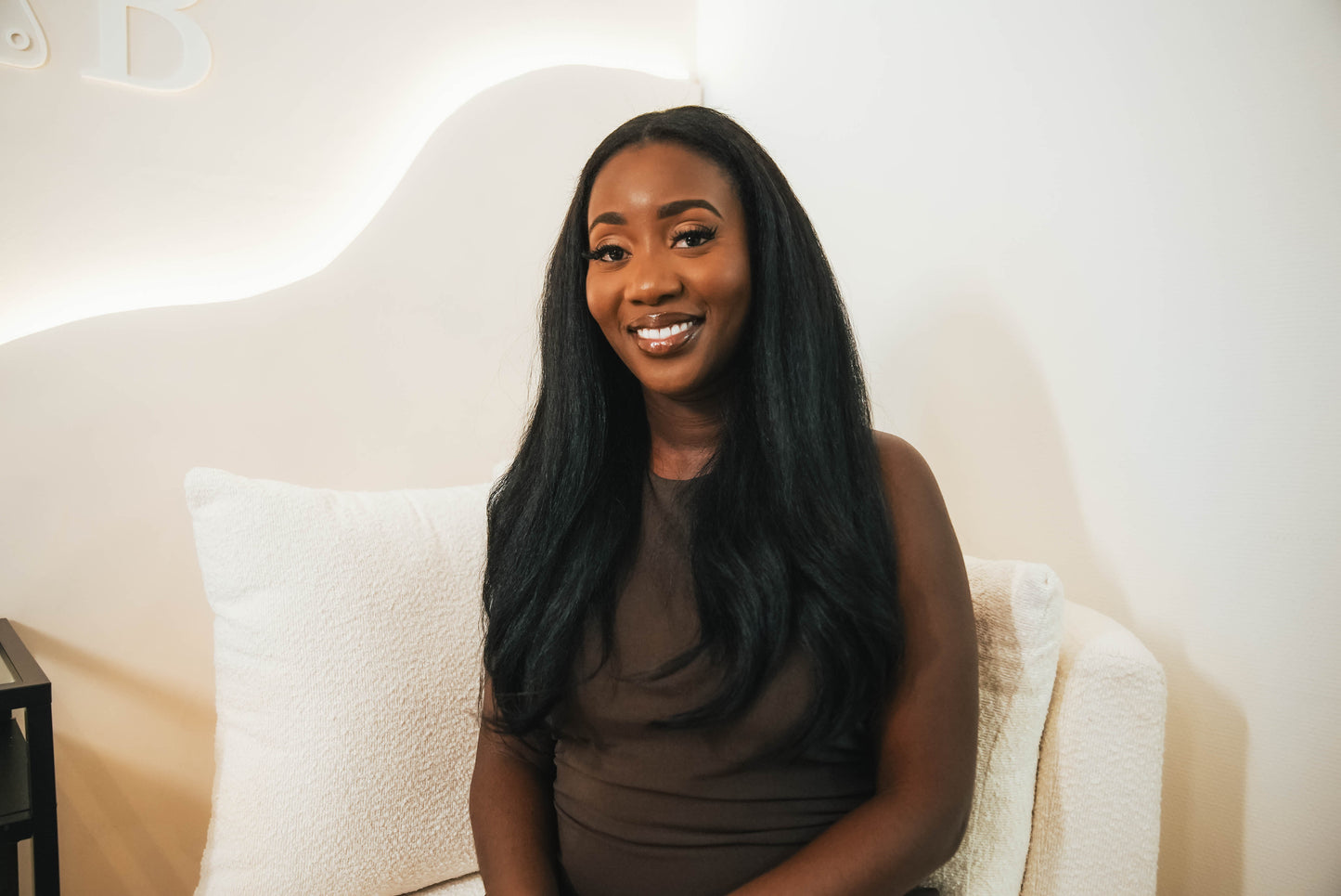 Sew in with leave out